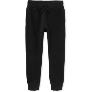 imageThe ChildrenS Place Boys Active Fleece Jogger SweatpantsBlack