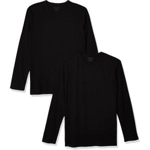 imageThe ChildrenS Place Boys Basic Long Sleeve TeeBlack 2pack