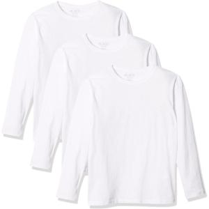 imageThe ChildrenS Place Boys Basic Long Sleeve TeeWhite 3pack