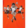 imageThe Childrens Place Baby Boys Sports Short Sleeve Graphic TShirtsmultipacksBaseballSport OrangeSport Blue 3pack