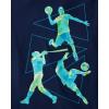 imageThe Childrens Place Baby Boys Sports Short Sleeve Graphic TShirtsmultipacksSports PlayerSlam DunkBaseball 3pack