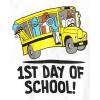 imageThe Childrens Place Baby School Days Short Sleeve Graphic TShirtsmultipacks1st Day of School 3pack
