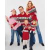 imageThe Childrens Place Big Boys Kid Long Sleeve SweaterChristmas Fairisle Shawl Neck