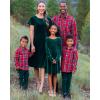 imageThe Childrens Place Boys Long Sleeve Button Down ShirtsRed Birch Plaid