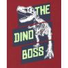 imageThe Childrens Place Boys Dino Long Sleeve Graphic TShirtsDino BossDino SurfTrex 3pack