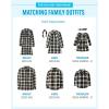 imageThe Childrens Place Boys Long Sleeve Plaid Flannel Button Up ShirtBlack