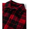 imageThe Childrens Place Boys Long Sleeve Plaid Flannel Button Up ShirtRed Buffalo Plaid