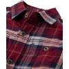 imageThe Childrens Place Boys Long Sleeve Plaid Flannel Button Up ShirtRedwood Plaid