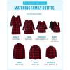 imageThe Childrens Place Mens Dad ampamp Son Matching Long Sleeve Flannel Button Up ShirtRed Birch Flannel  Dad