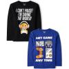imageThe Childrens Place Boys Classic Gamer and Game Boss Tee 2 PackCant PauseAny Game Time 2pack