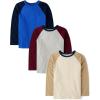 Solid Raglan 3-pack