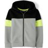 imageThe Childrens Place Boys Long Sleeve Scuba Knit Hooded SweatshirtIgloo Colorblock Zip Up