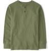 imageThe Childrens Place Boys Long Sleeve Thermal Henley ShirtCanopy
