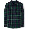 imageThe Childrens Place Mens Dad ampamp Son Matching Long Sleeve Flannel Button Up ShirtRed Birch Flannel