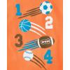 imageThe Childrens Place Baby Boys Educational Short Sleeve Graphic T ShirtAlphabetColor Cars123 Sports 3pack