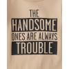 imageThe Childrens Place Baby Boys Handsome Trouble Short Sleeve Graphic T shirtHandsome Always Trouble