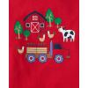 imageThe Childrens Place Baby Boys Long Sleeve Everday Casual Knit ShirtApple 3pack