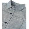 imageThe Childrens Place Baby Boys Poplin Short Sleeve Button Down ShirtChambray Horse Shoe