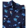 imageThe Childrens Place Baby Boys Poplin Short Sleeve Button Down ShirtNavy Dino