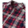 imageThe Childrens Place Baby Boys and Toddler Poplin Short Sleeve Button Down ShirtApple Plaid