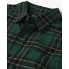 imageThe Childrens Place Mens Long Sleeve Button Up ShirtGreen Pine  Dad