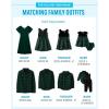 imageThe Childrens Place Mens Long Sleeve Button Up ShirtGreen Pine  Dad