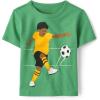imageThe Childrens Place Baby Boys Handsome Trouble Short Sleeve Graphic T shirtSoccer Kick