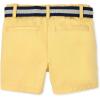 imageThe Childrens Place Baby Boys and Toddler Twill Belted Chino ShortBanana Pudding