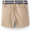 imageThe Childrens Place Baby Boys and Toddler Twill Belted Chino ShortToast