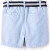 imageThe Childrens Place Baby Boys and Toddler Twill Belted Chino ShortWhirlwind Blue