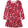 imageThe Childrens Place Baby Girls Candy Cane Skater Dress 2 PackChristmas Fun