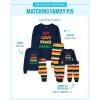 imageThe Childrens Place Baby Holiday Pajamas CottonJoy Stripeadult