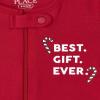 imageThe Childrens Place Baby Holiday Pajamas CottonRedSanta Footie