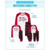 imageThe Childrens Place Baby Holiday Pajamas CottonWe Are Family