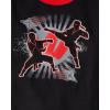 imageThe Childrens Place Boys Long Sleeve Snug Fit Cotton 2 Piece PajamasBlack Ninja