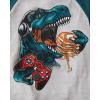 imageThe Childrens Place Boys Long Sleeve Top and Pants 2 Piece Pajama SetDino Gamer 2pack