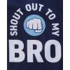 imageThe Childrens Place Boys Long Sleeve Top and Pants 2 Piece Pajama SetShout Out Bro