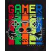 imageThe Childrens Place Boys Long Sleeve Top and Pants Snug Fit 100 Cotton 2 Piece Pajama SetGamer Glow