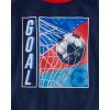 imageThe Childrens Place Boys Long Sleeve Top and Pants Snug Fit 100 Cotton 2 Piece Pajama SetSoccer Goal