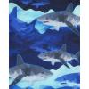 imageThe Childrens Place Boys Sleeveless Tank Top and Shorts 2 Piece Pajama SetSharkAloha 2pack