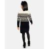 imageThe Childrens Place Girls Big Sweater DressBlack Farisle