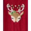 imageThe Childrens Place Girls Big Sweater DressChristmas Reindeer