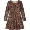 imageThe Childrens Place Baby Girls Candy Cane Skater Dress 2 PackCheetah Print