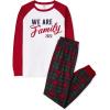 imageThe Childrens Place Baby Holiday Pajamas CottonWe Are Family