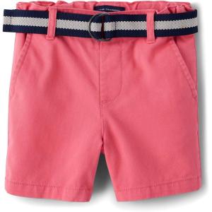 imageThe Childrens Place Baby Boys and Toddler Twill Belted Chino ShortAstible