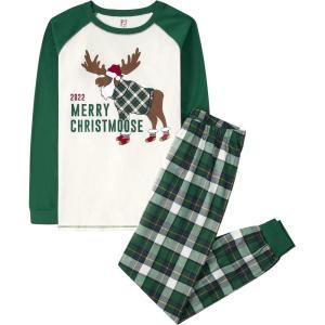 imageThe Childrens Place Baby Holiday Pajamas CottonMoose 22 Adult