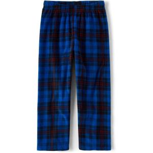 imageThe Childrens Place Boys Fleece Pajama PantsBlue Plaid