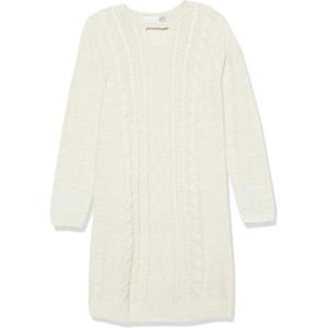 imageThe Childrens Place Girls Big Sweater DressCable Knit White