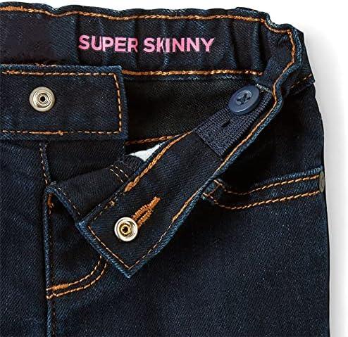 imageThe Childrens Place Baby Girls And Toddler Girls Super Skinny JeansBlueberry Wash Single