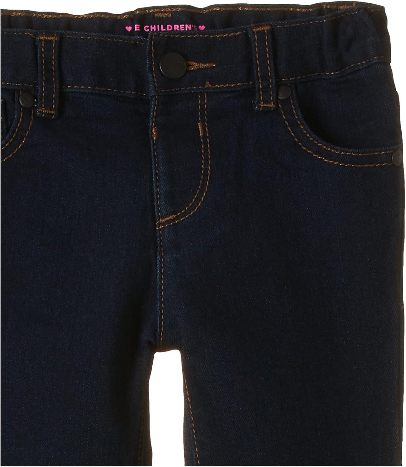 imageThe Childrens Place Baby Girls And Toddler Girls Super Skinny JeansBlueberry Wash Single